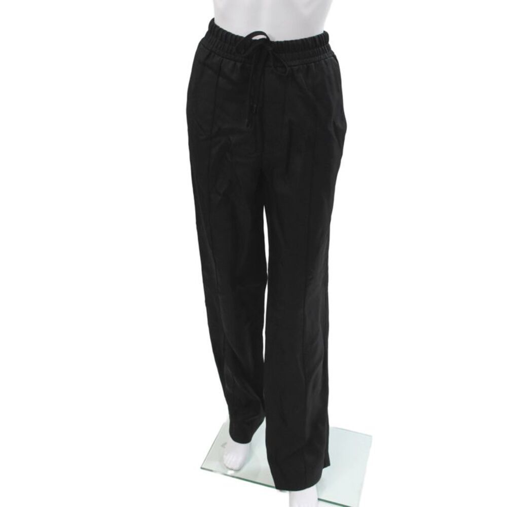 Tom Ford Womens Black Jogger Pants Viscose Drawstring Size 38